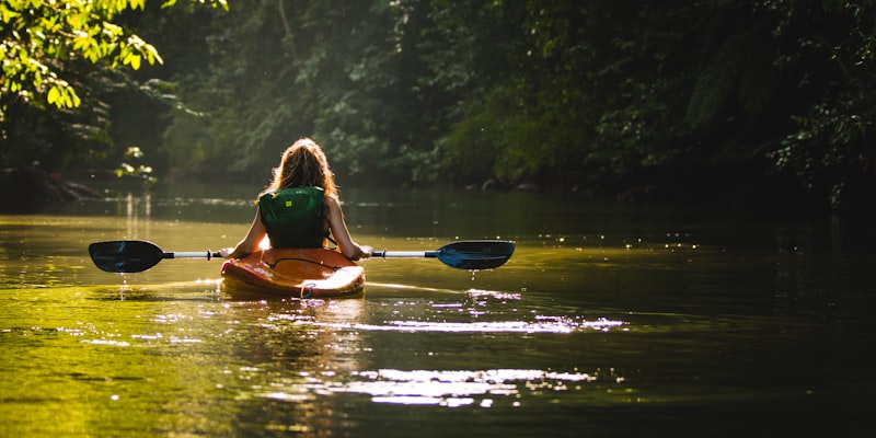 Cape Kayak Adventures on the water