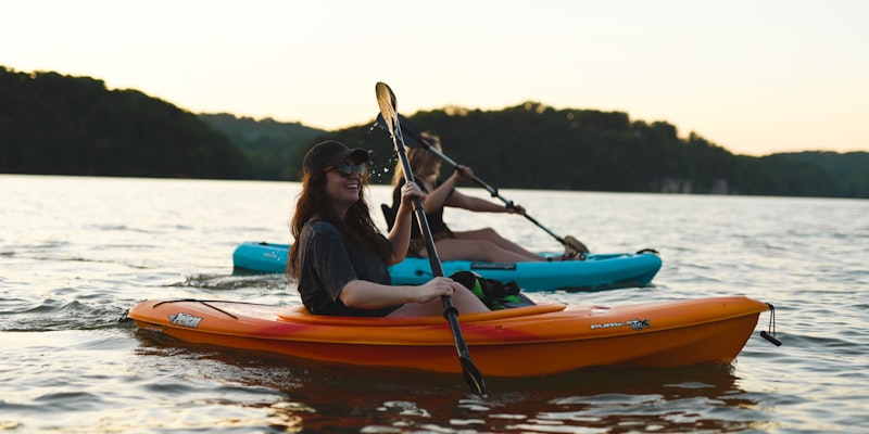 Adventure operator on location